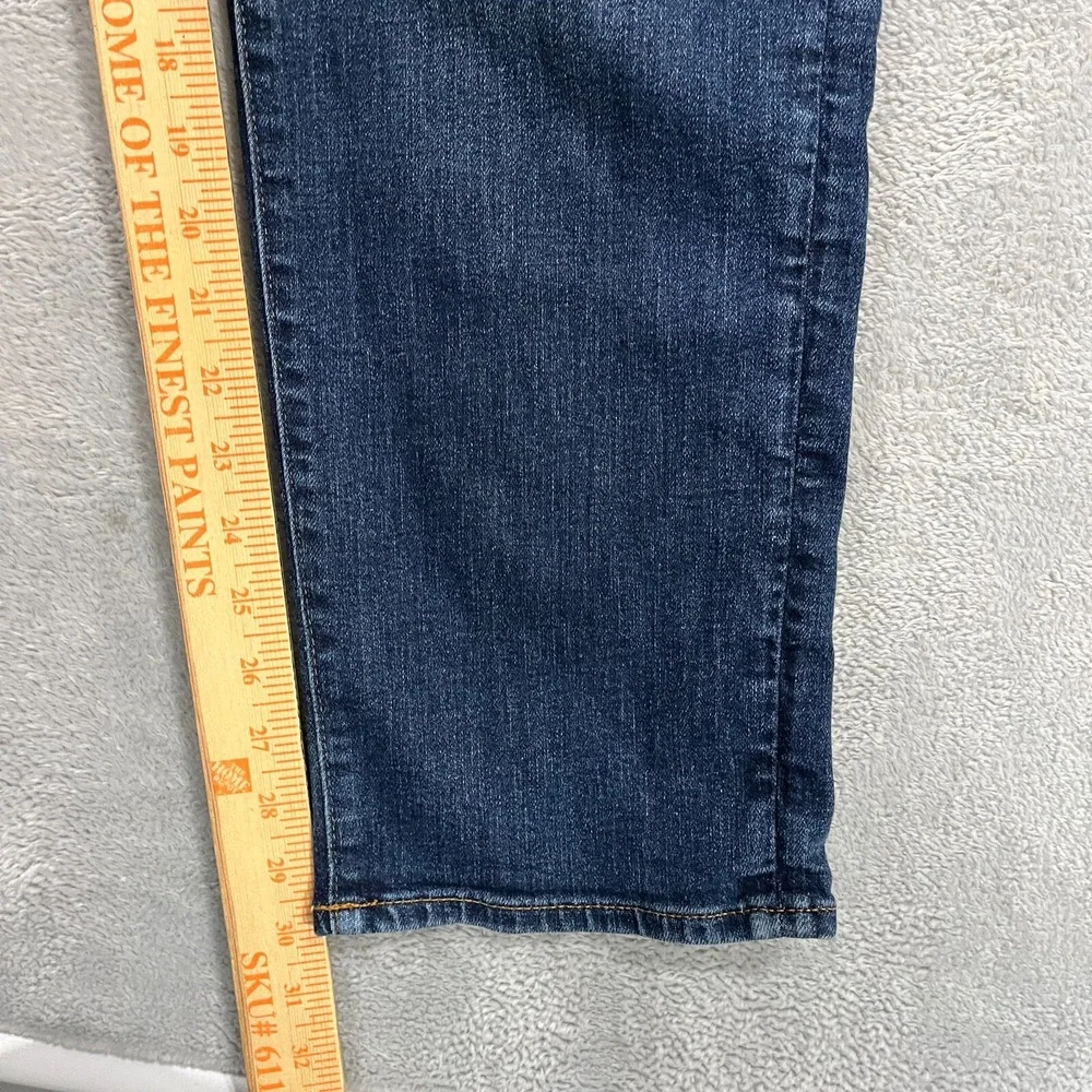 American Eagle Slim Jeans Men 40x30* AirFlex Temp Tech Blue‎ Denim Whiskered